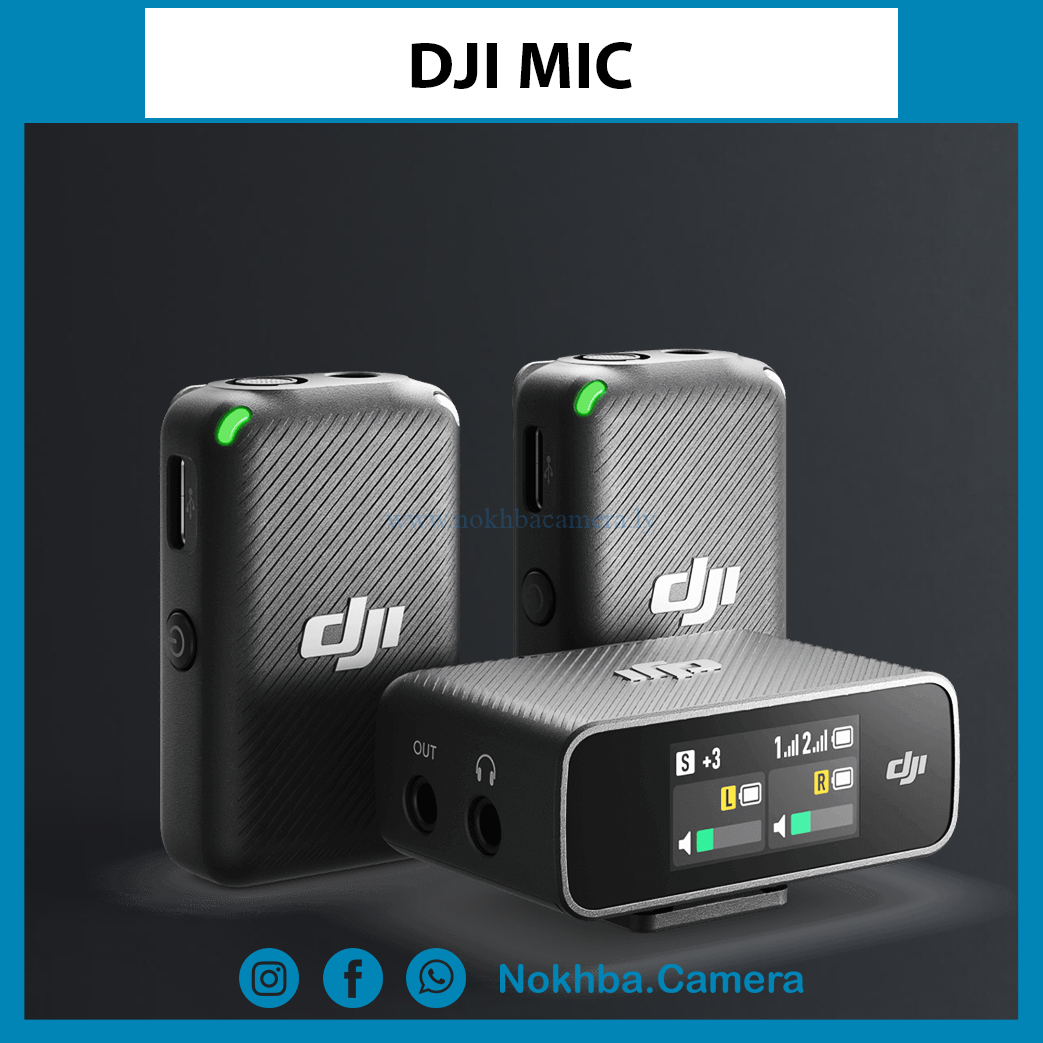 Microphone Professional DJI MIC Pour Smartphone/Caméra - الجزائر