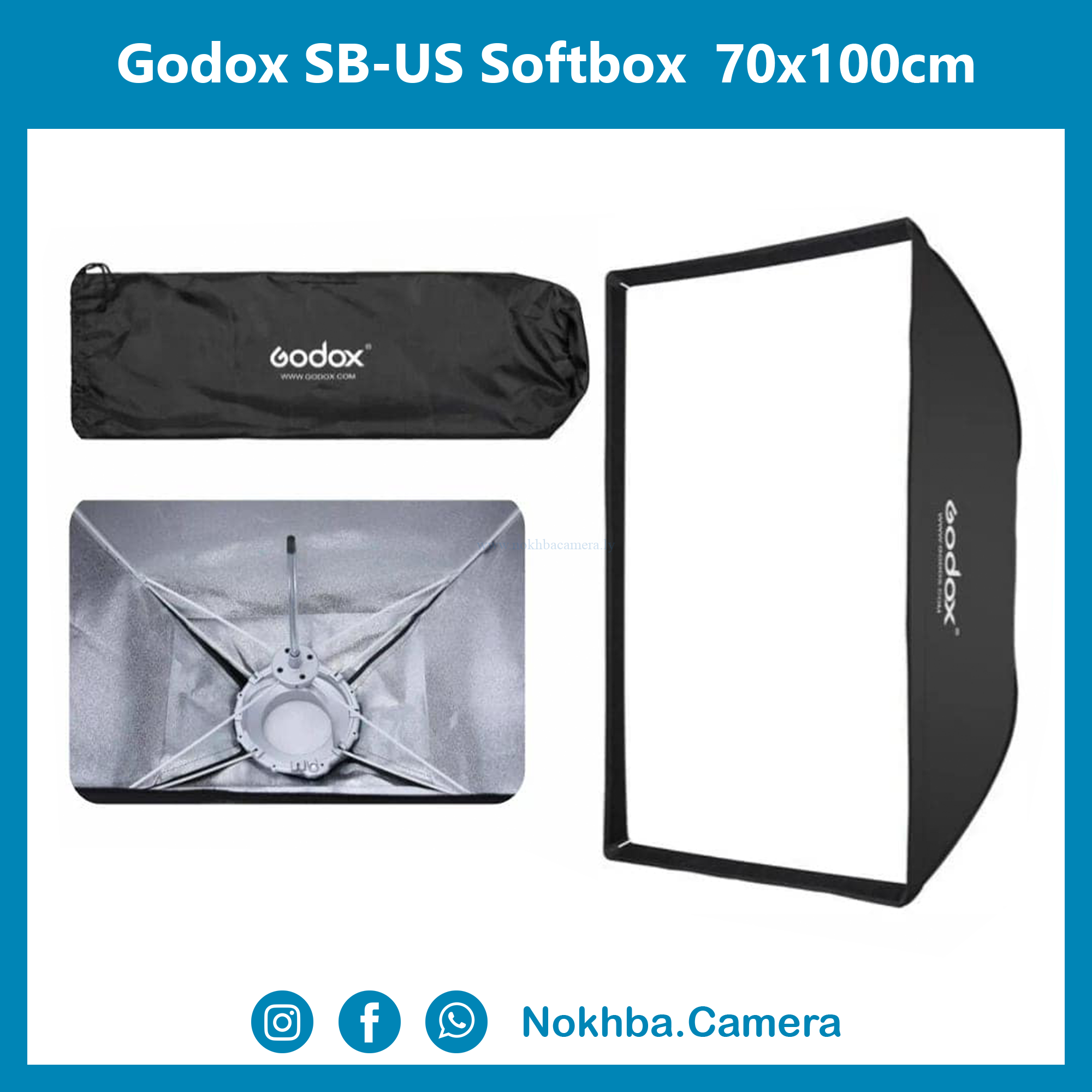 Godox SB-US Softbox 70x100 - شركة النخبة لمعدات التصوير