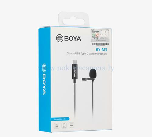 BOYA BY-M3 Digital Lavalier Microphone