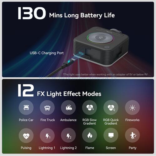 SmallRig Vibe P108 RGB Video Light 4055