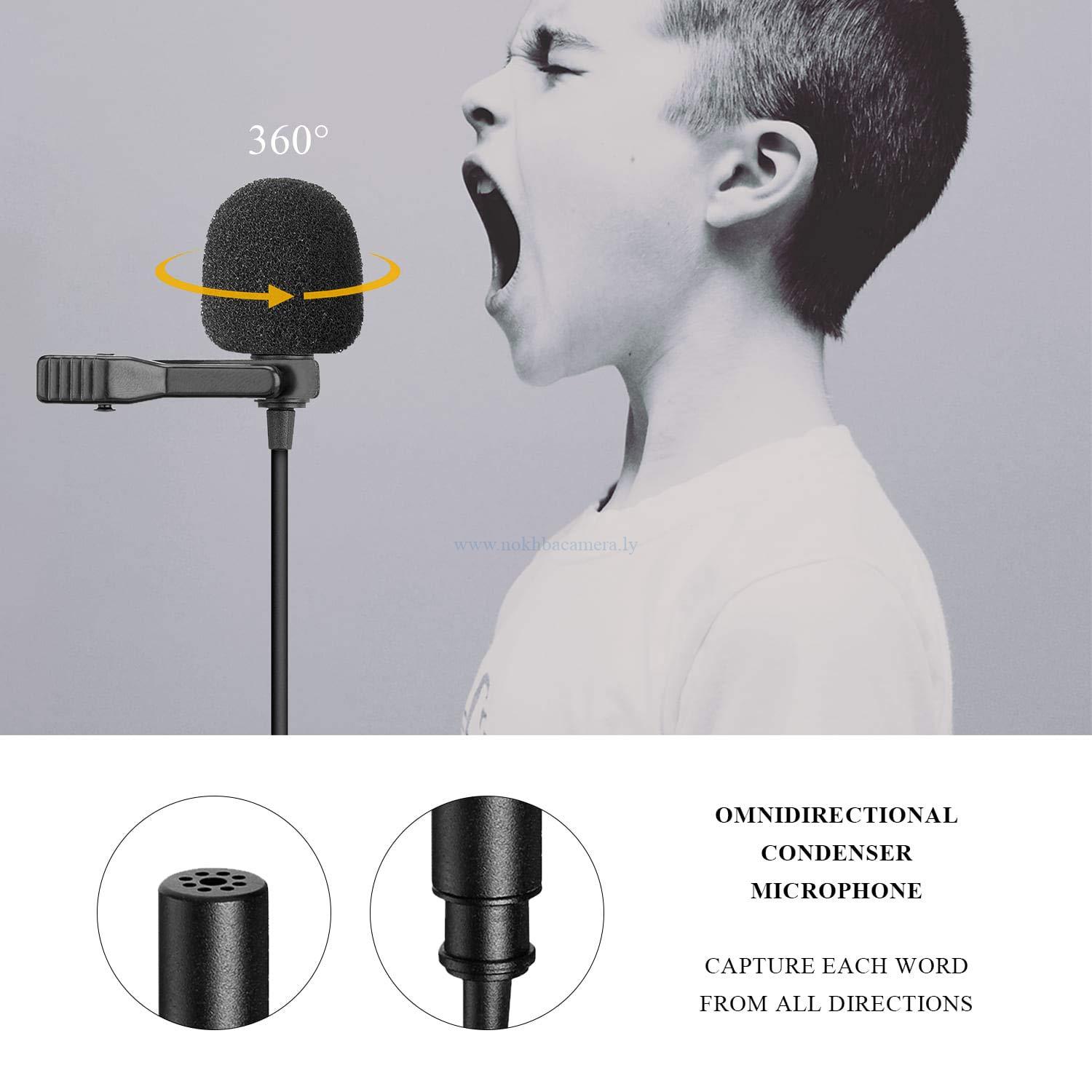 BOYA BY-M3 Digital Lavalier Microphone