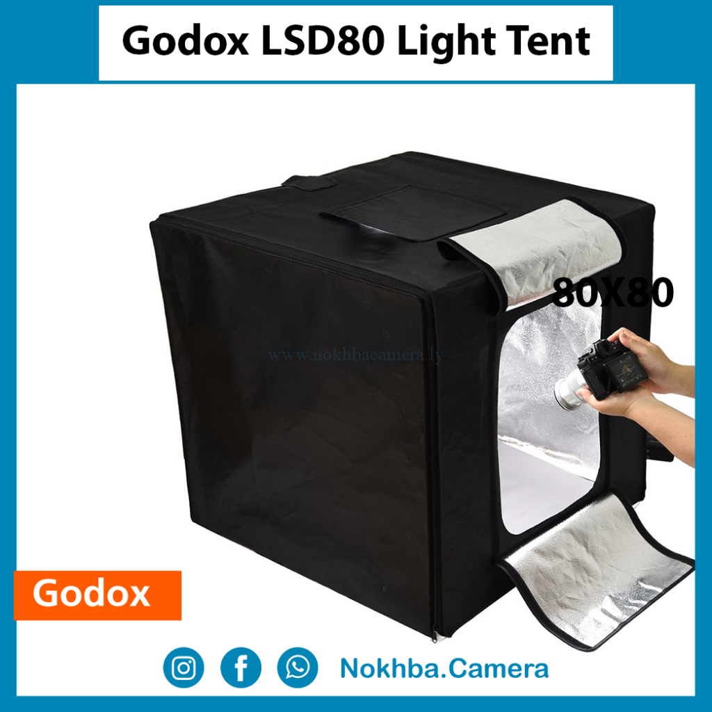 Godox LSD80 Mini Photography Studio Lighting Tent - شركة النخبة لمعدات ...