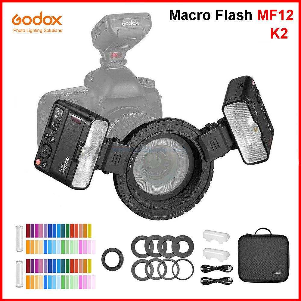 Godox MF12 Macro Flash 2-Light Kit - الصورة 9
